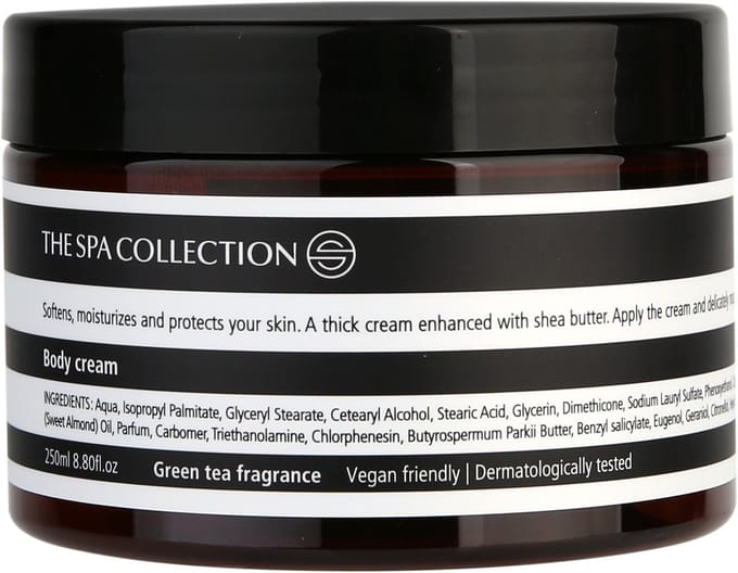 The Spa Collection - Body Cream - Green Tea - 250 ml - Pot