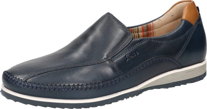 Sioux - HAJOKO-700 - Instappers - Kleur: Blauw - Maat: 47