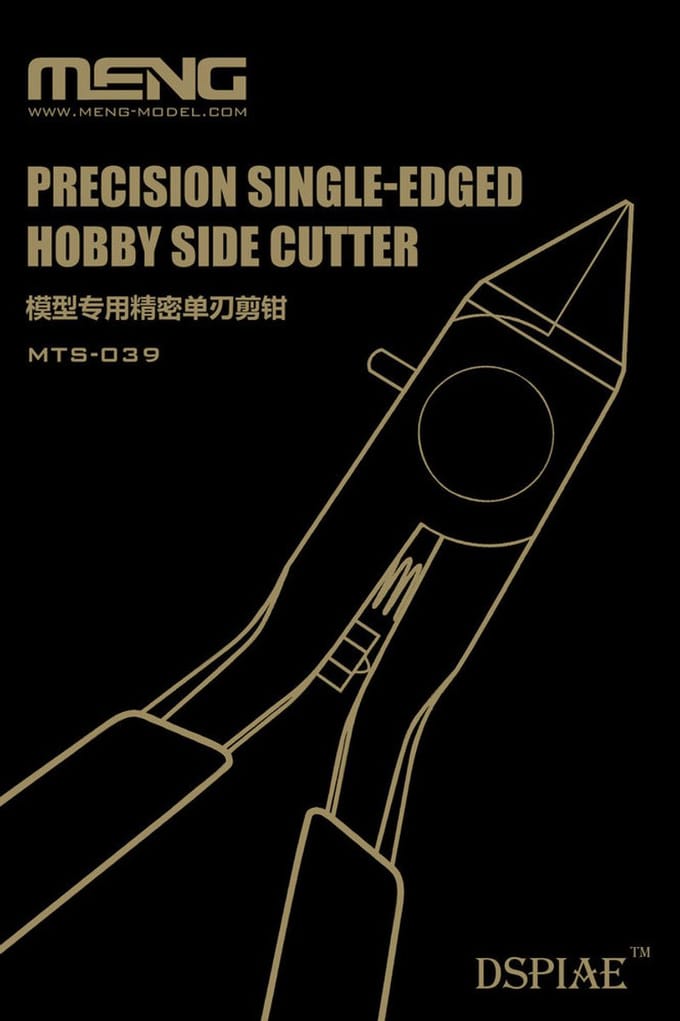 Meng Model Klustang - MTS039 Precision Single-Edged Hobby Side Cutter Gereedschap