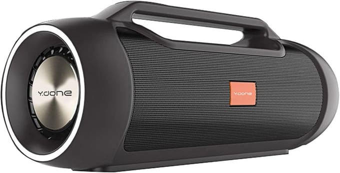 Draadloze Speaker - Bluetooth Geluid - Muziek Luisteren - 24W Stereo Geluid - Compact Formaat - Zwart