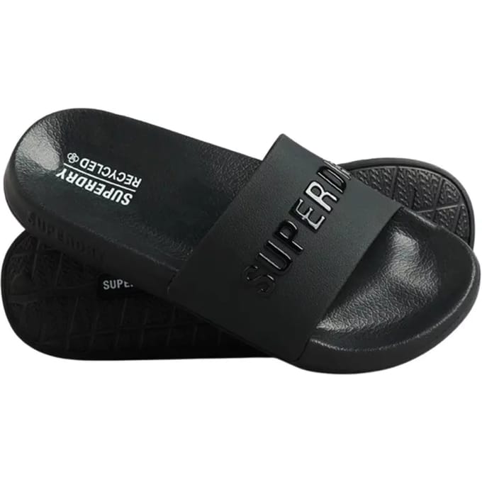 Superdry - CODE Logo badslippers - Dames - Slippers