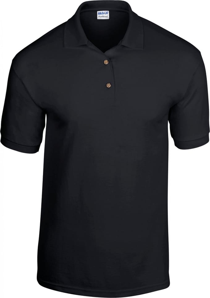 Gildan - DryBlend Polo - Zwart - L