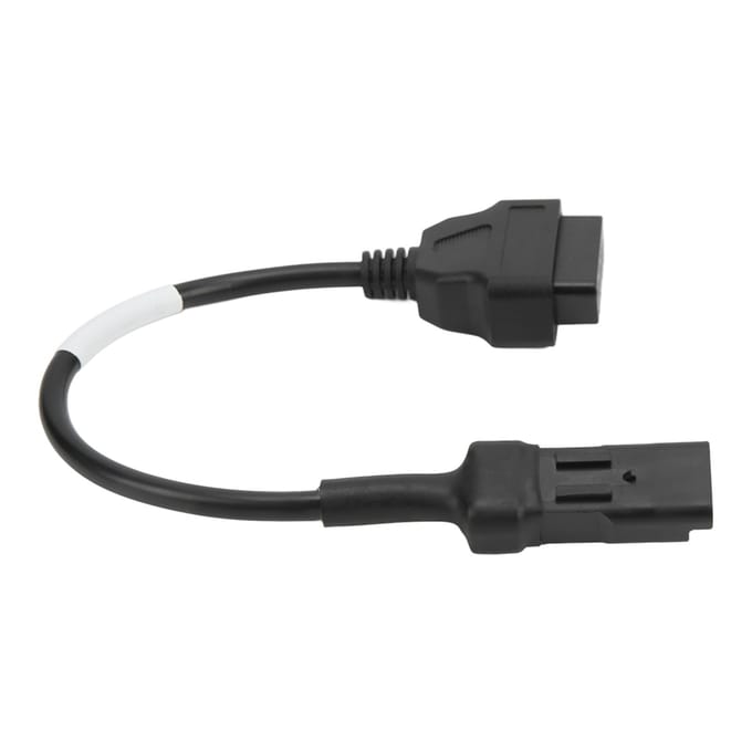 4-pins motorfiets diagnoseconnector Professionele OBD-adapterkabel Vervanging voor Ducati black