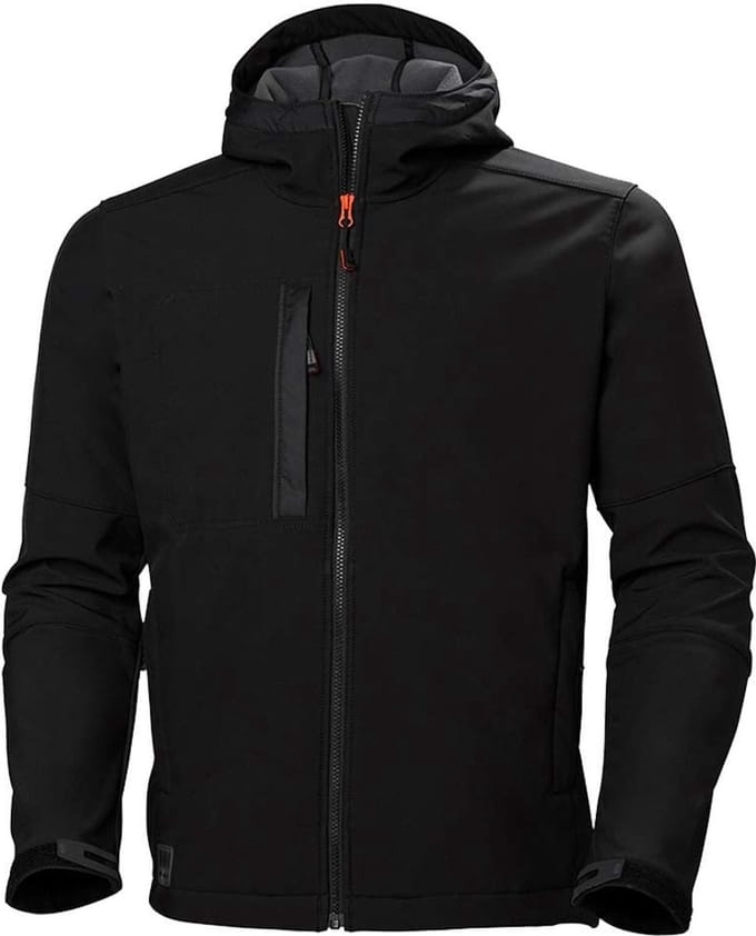 Helly Hansen Kensington Hooded Softshell 74230 - Mannen - Zwart - L