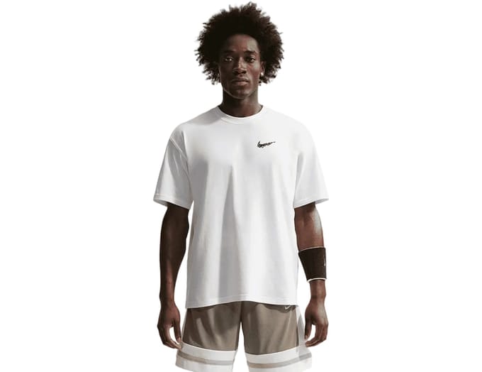 Nike Basketball T-shirt Wit K100