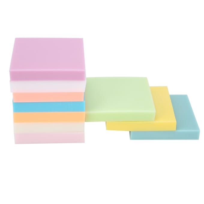 10 stuks Kleur Rubberen Baksteen Graveren Speciaal Zacht Stempelblok DIY Gekerfde Ambachten Accessoires beige