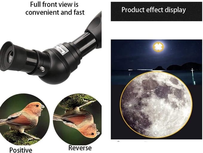 Astronomische Telescoop - Sterrenkijker Kinderen - Natuur Observatie - Draagbaar Ontwerp - 60mm Objectief