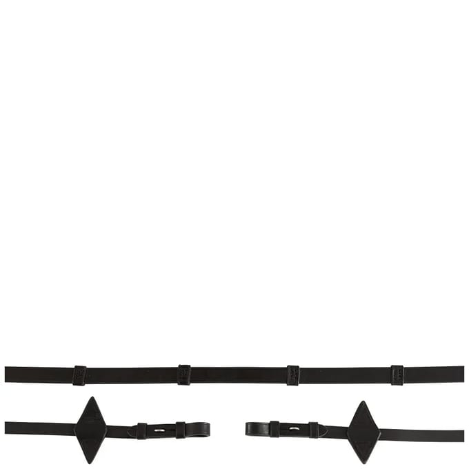 Leren paardenteugels met stoppers BR Equitation