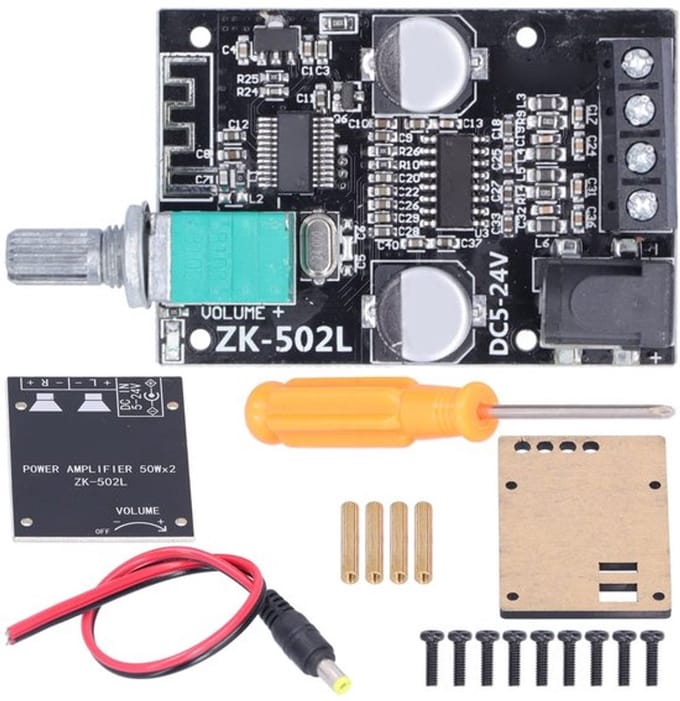 Allecto - Digitale Eindversterker - Zk-502L - Compact en Krachtig