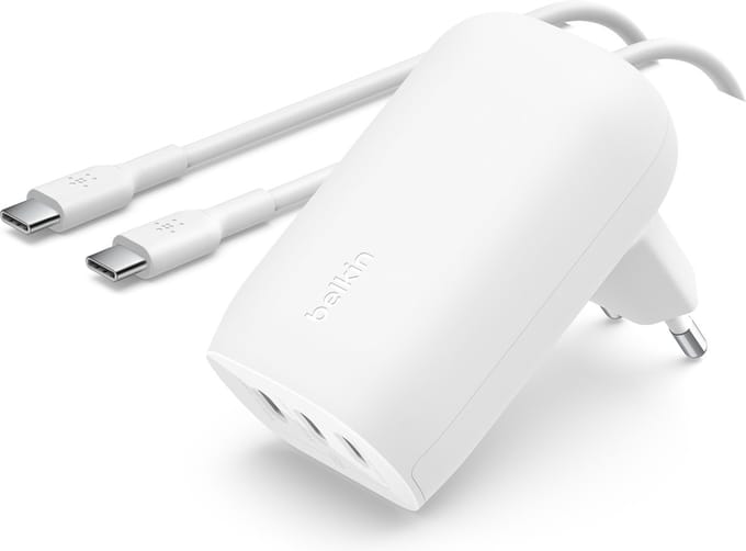 Belkin BoostCharge power adapter - PPS technology - 24 pin USB-C - 67 Watt