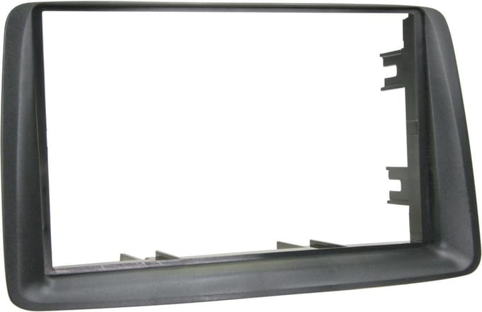 2-DIN Paneel geschikt voor Fiat Panda 2003-2012 Kleur: Grijs