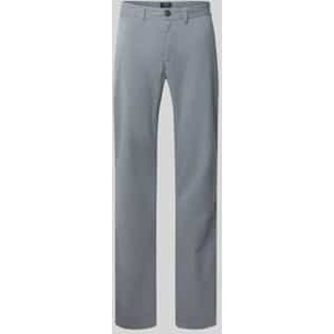 Straight leg broek met achterzakken