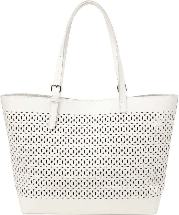 Marc O'Polo Allis Shopper White Cotton Crème