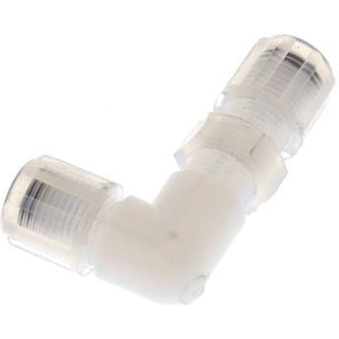 6x4mm & PFA L-Vorm Knelfitting Binnendraad Schotdoorvoer 10bar