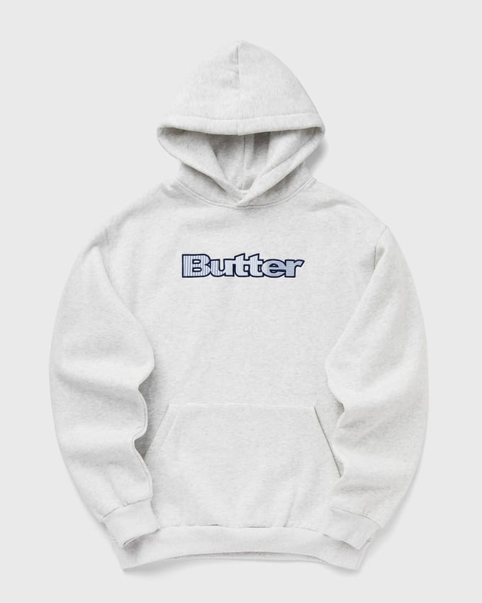 Stripe Logo Applique Pullover Hood
