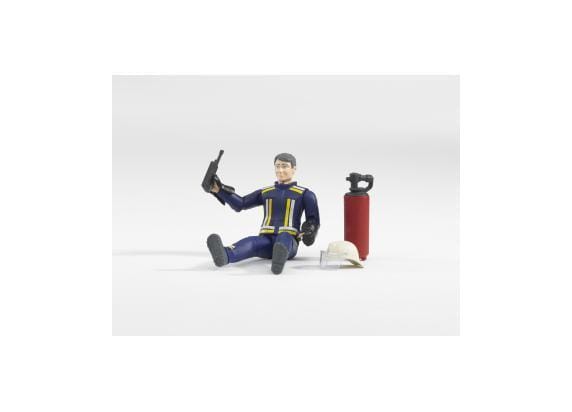 Bruder Brandweerman met accessoires speelgoed