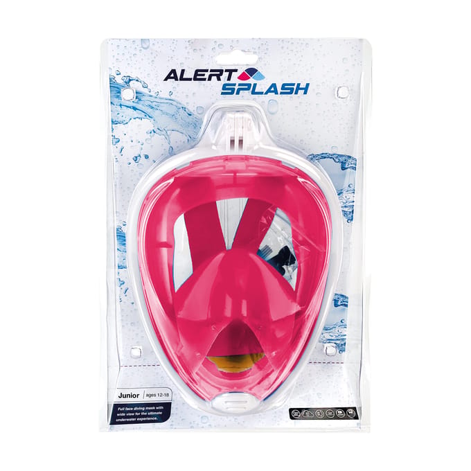 Alert Splash Duikbril Masker S-M Roze