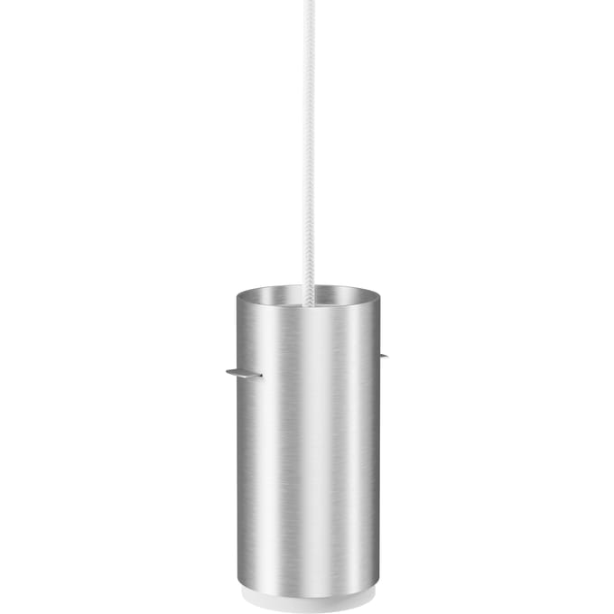 Moebe Buisvormige Hanglamp, Klein, Geborsteld Aluminium