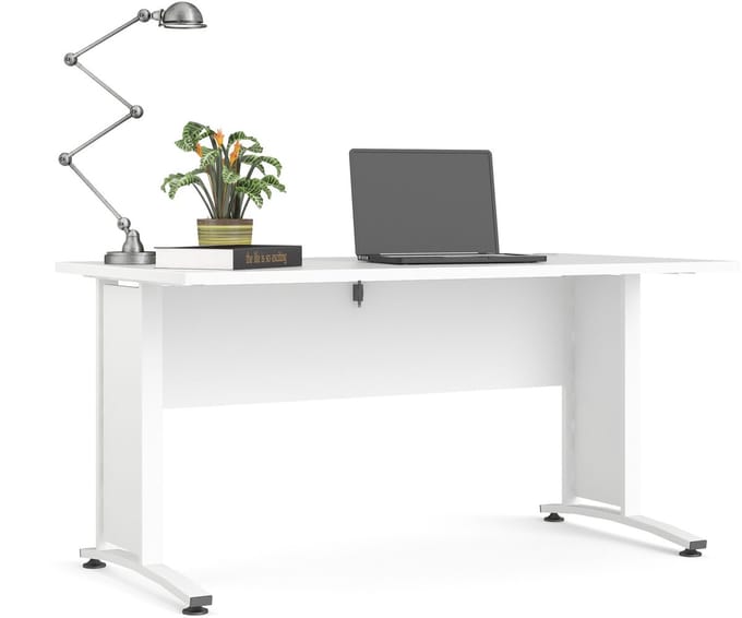 Giga Living Bureau Prima - Wit - 150x80x75cm