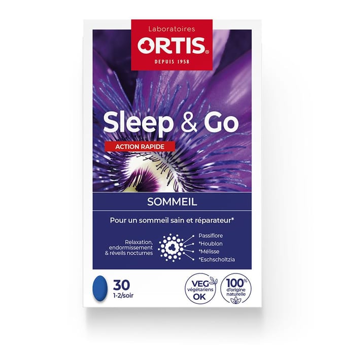 Ortis Sleep en Go 30 tabletten