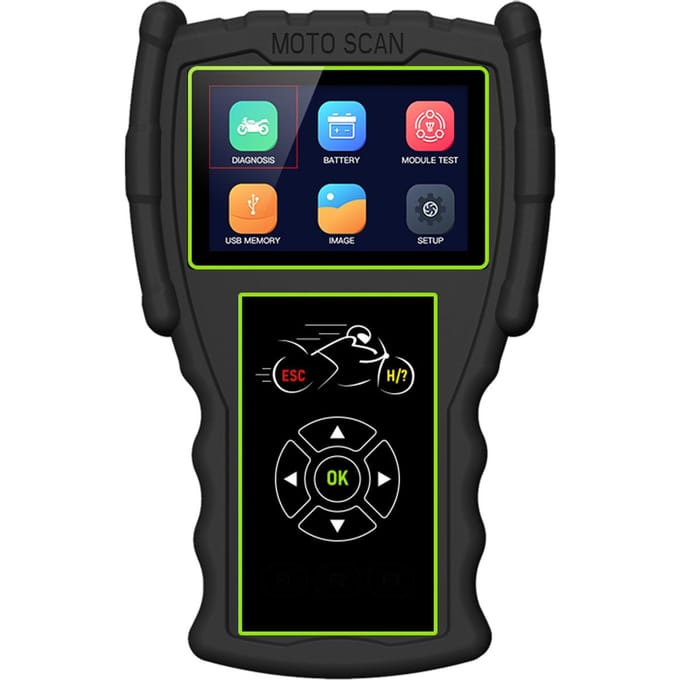 JDiag M100 PRO Motorcodescanner Dual System Diagnostic Scan Tool Ondersteuning Meertalig lezen zwart