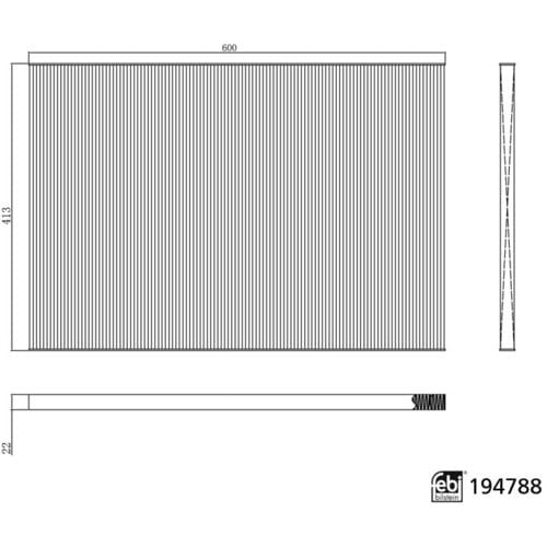 Cabinefilter FEBI BILSTEIN 194788