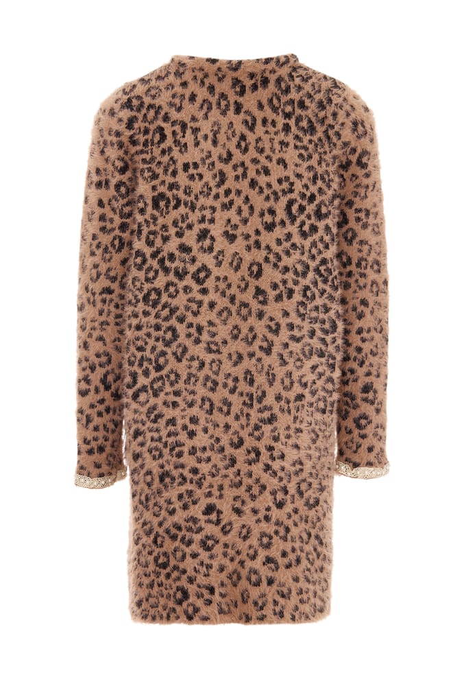 Faina Vest Dames Donker roze zwart