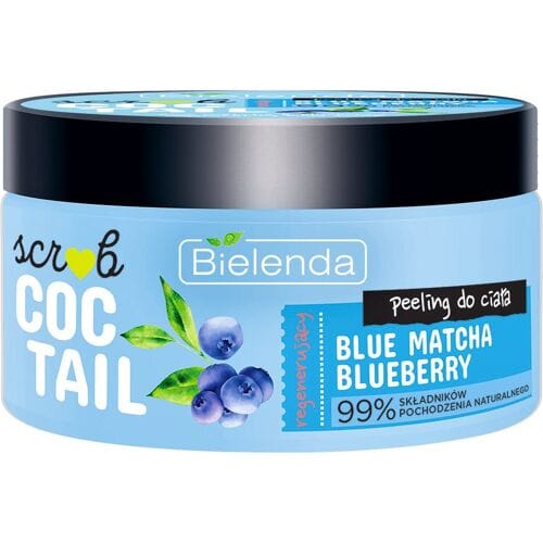 Bielenda Coctail Scrub Regenerating Body Peeling Blue Matcha + Blueberry 350 g