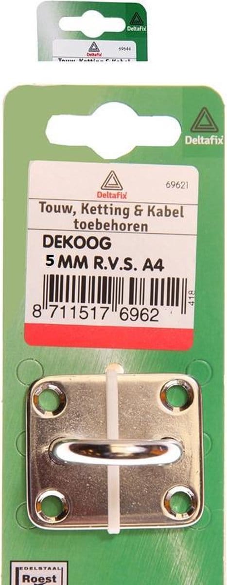Deltafix dekoog r.v.s. a4 5 mm 1 st.