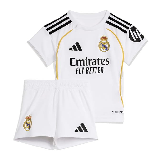 Mini-thuisset voor baby's Real Madrid 2025/26