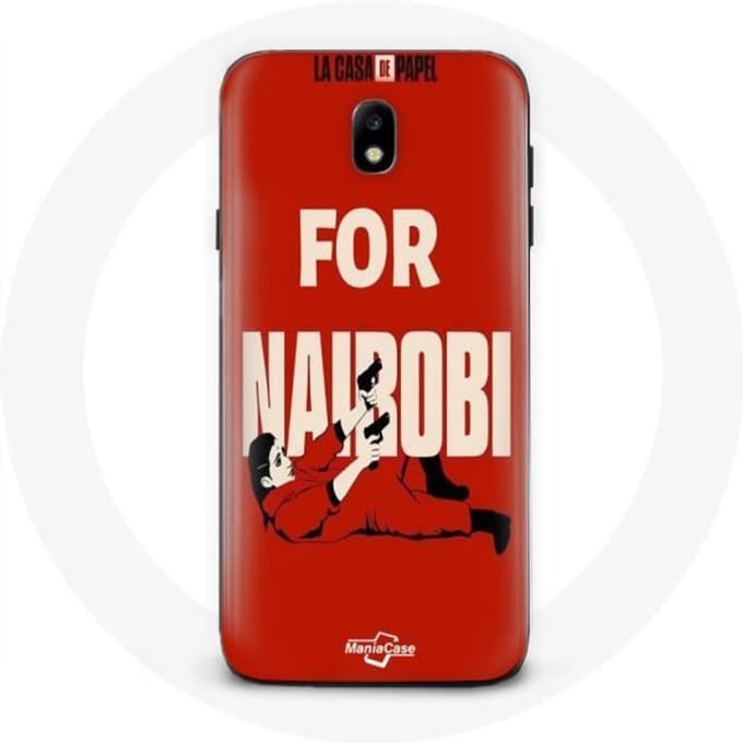 Coque Samsung Galaxy J3 2017 La casa de papel Nairobi dessin
