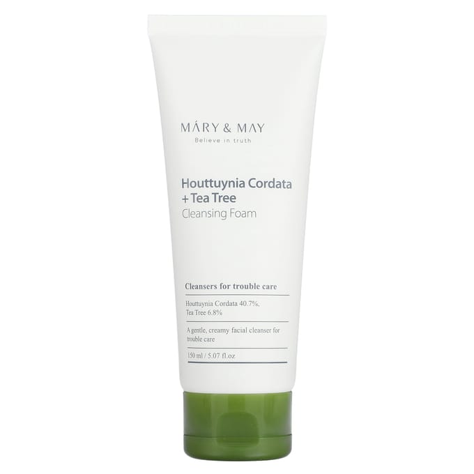 Mary & May Mary &amp; May Houttuynia Cordata + Tea Tree Cleansing Foam 150 ml