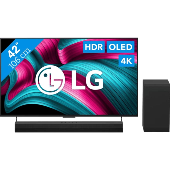LG 42" OLED EVO C54 4K (2025) + LG DS40T