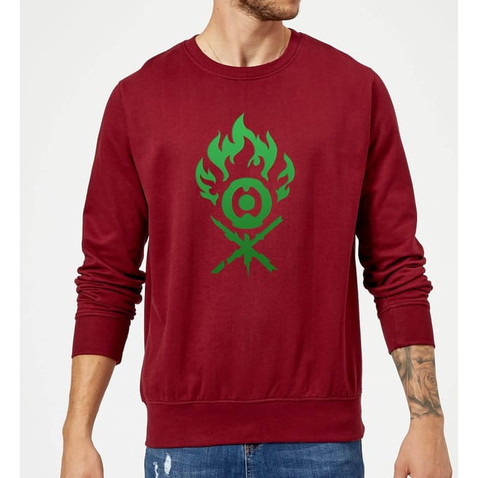 Magic The Gathering Gruul Symbol Trui - Wijnrood - S - Burgundy