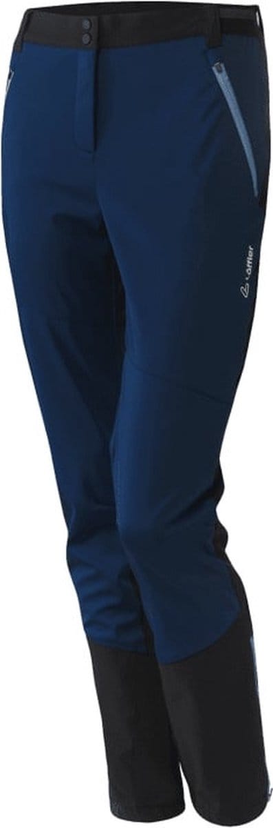 Löffler Skibroek Dames Polyamide Blauw Maat 44