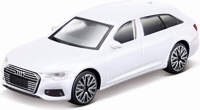 Bburago Audi A6 - Modelauto - Schaal 1:43 - Wit