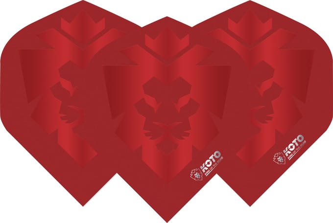 KOTO Red Emblem NO2 - Dart Flights