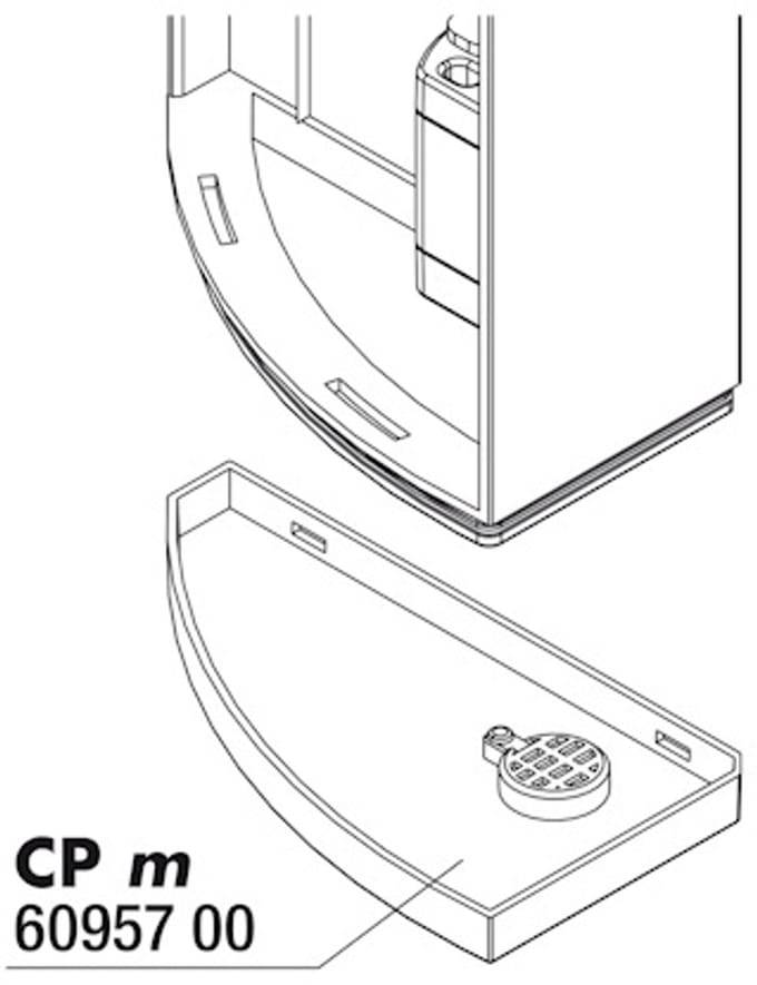 JBL CristalProfi m Greenline Bodemplaat