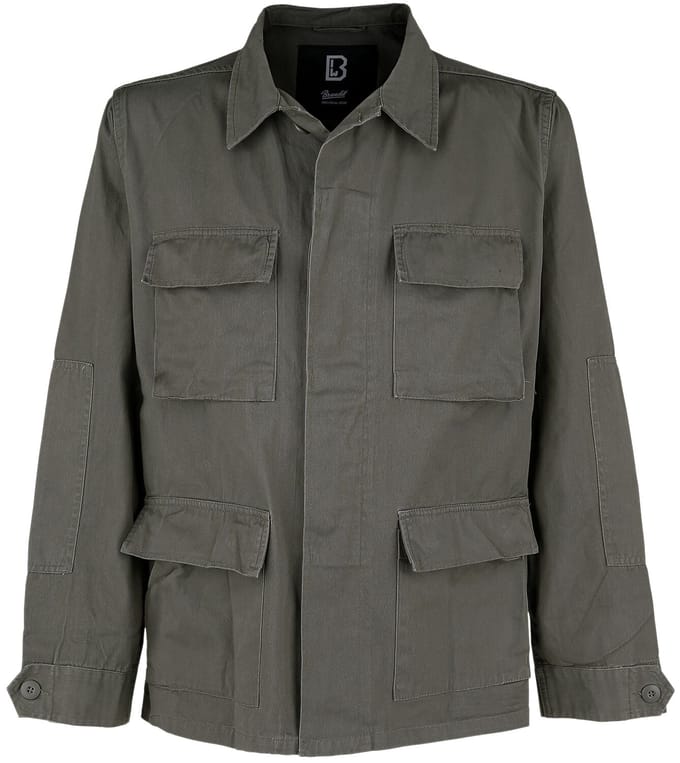 Brandit BDU Twill Heren Tussenseizoensjas - olijf - S