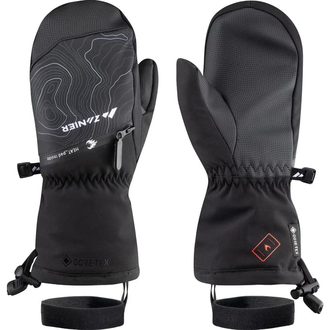 Skiwanten voor kinderen Zanier Heat Pads,GTX
