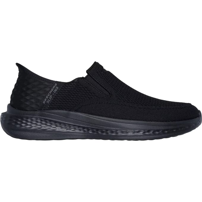 Skechers SLADE - DEACON Heren Instappers - Zwart