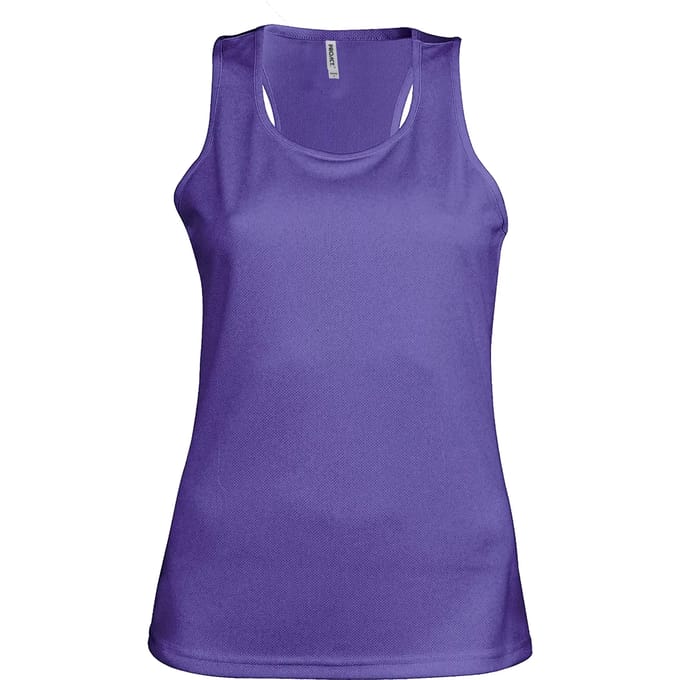 Damessporttop overhemd 'Proact' Violet - M