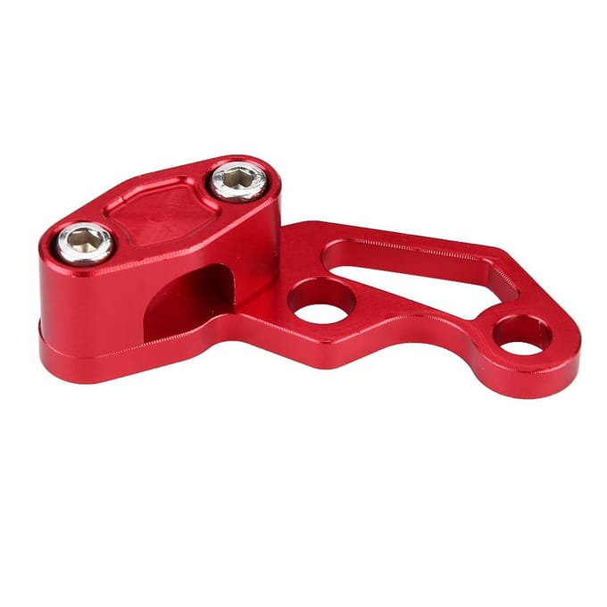 Aluminiumlegering Motorfietsen Rem Koppeling Kabel Draad Klem Clip Rood