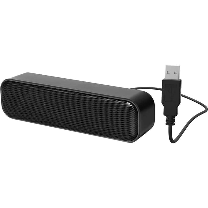 Mini Computer Speaker Bekabelde USB Desktop Stereo Speaker Audio Decodering Dual Channel Player Sound Bar zwart