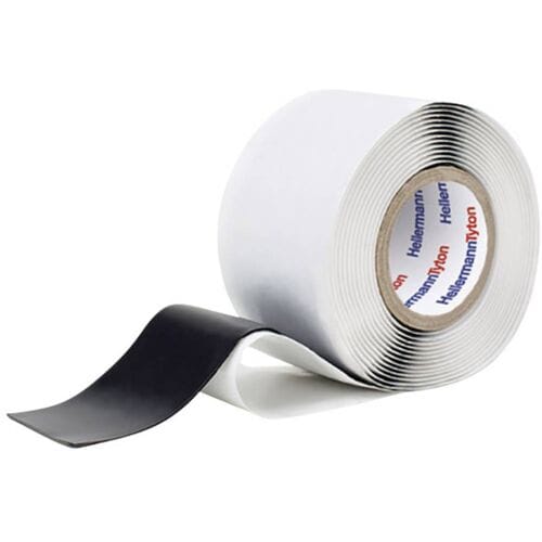 HellermannTyton HTAPE-POWER 670-VM-PVC/IIR-BK (3) 711-00304 Plakband (l x b) 3 m x 10 cm 1 stuk(s)