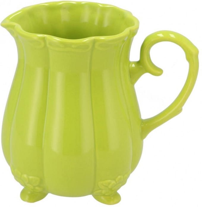 Can you feel it vase apple green 15x11x15cm