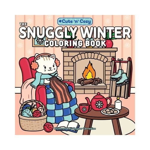 The Snuggly Winter Coloring Book - Cute And Cozy - Gaynor Carradice