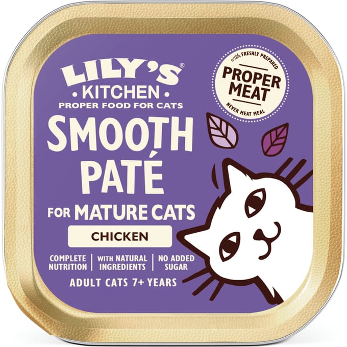 Lily's Kitchen Senior Smooth Paté Selectie 19 x 85 g - Kip