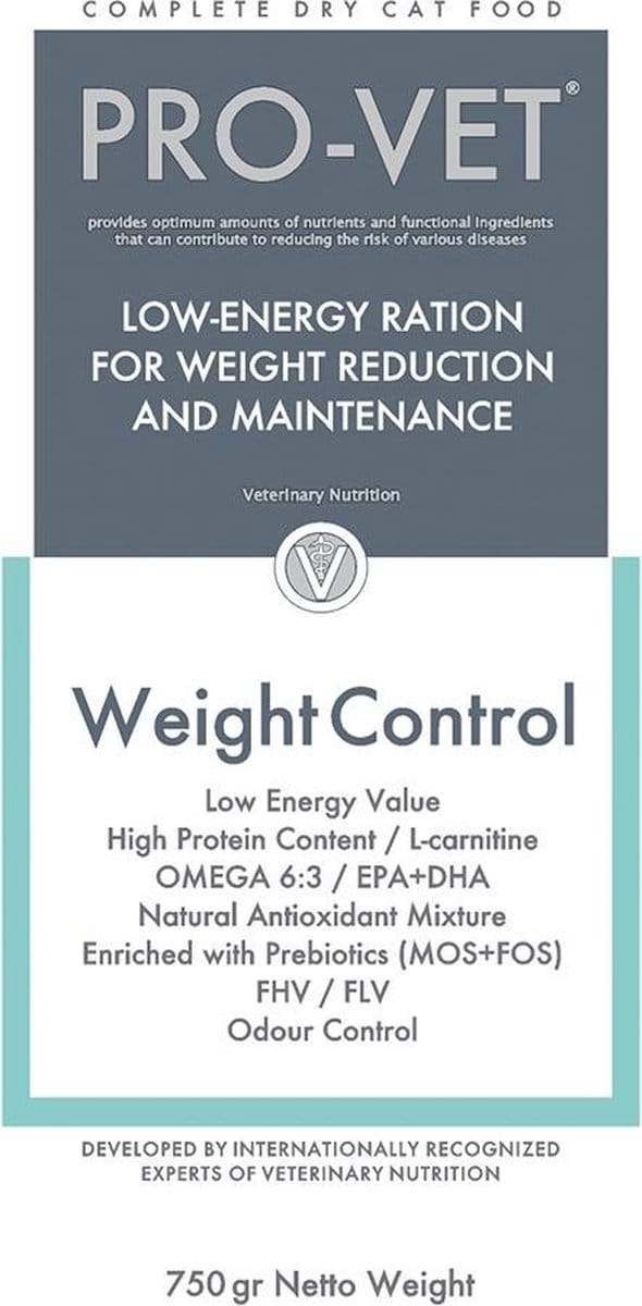 PRO-VET Cat Weight Control