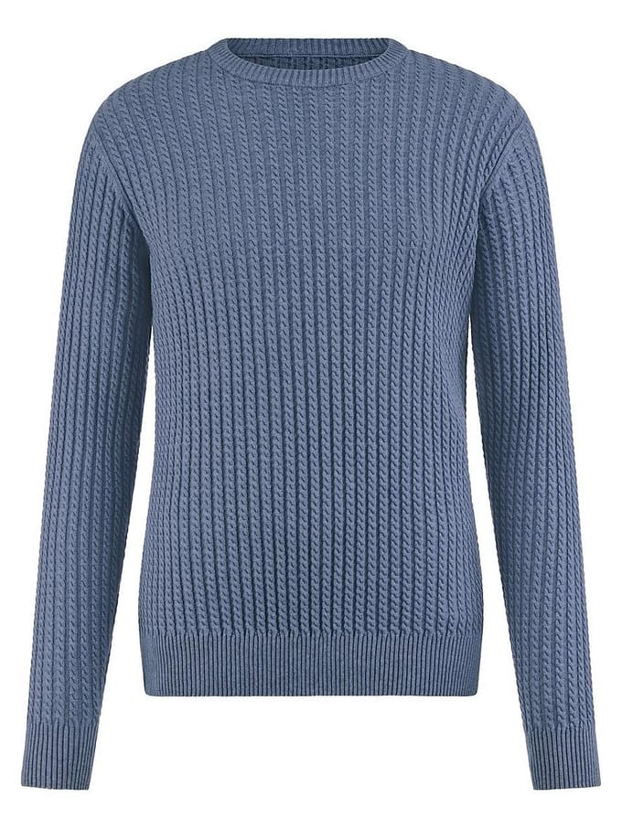 Trui ronde hals Van Louis Sayn blauw